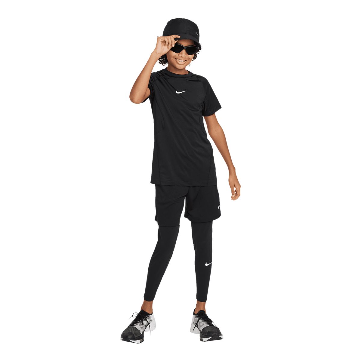 Nike Pro Boys' Dri-FIT Fitted T Shirt