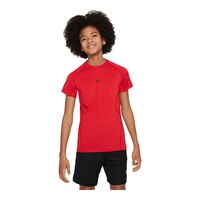 Nike Pro Boys' Dri-FIT Fitted T Shirt Front_Flat