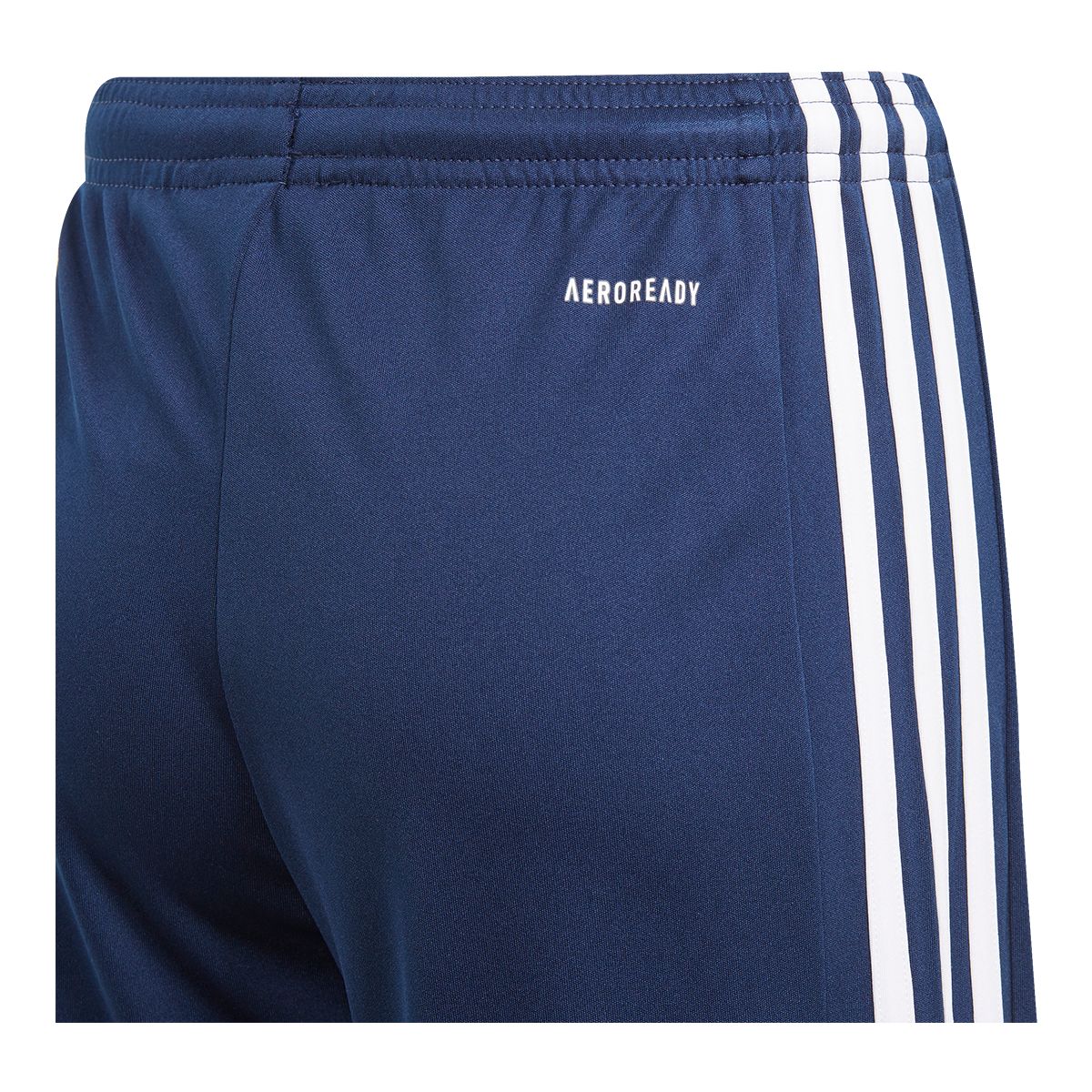 Navy blue adidas soccer shorts on sale