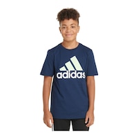 adidas Kids' Badge of Sport Graphic T Shirt Front_Flat