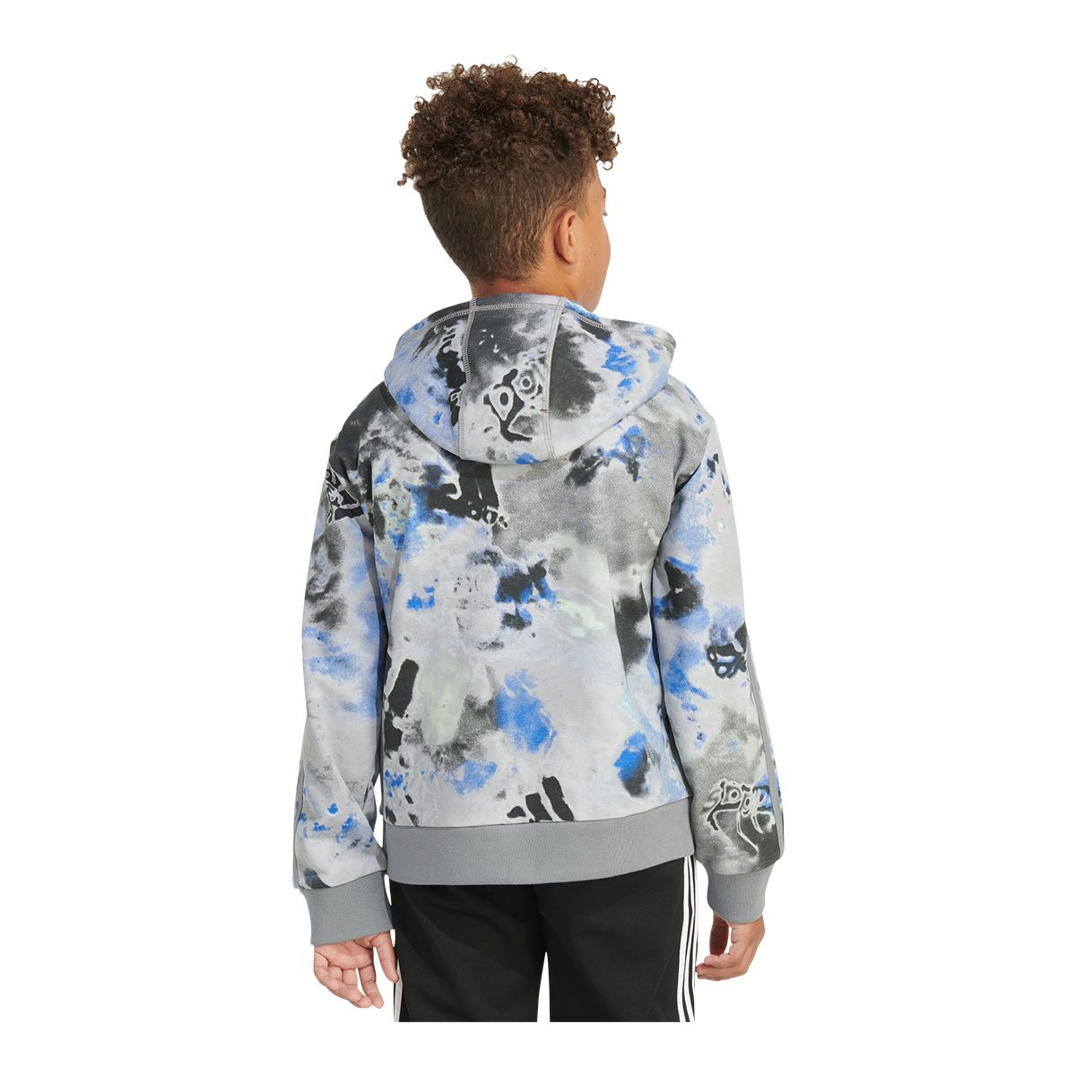 adidas Kids' Ice Wash Pullover Hoodie