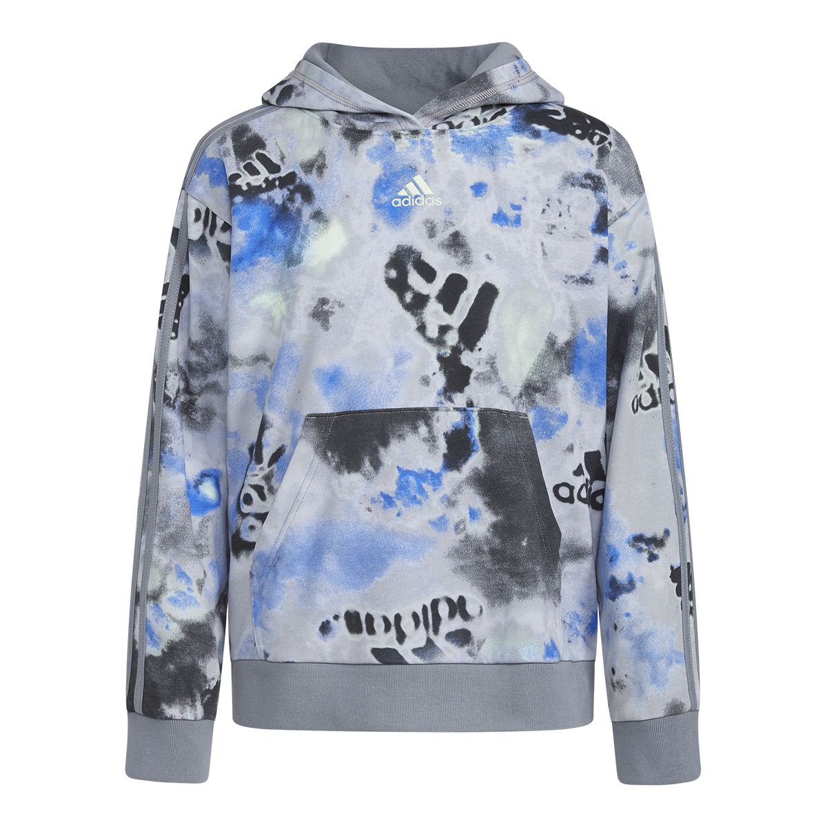 adidas Kids' Ice Wash Pullover Hoodie