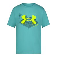 Under Armour Boys' Gridlock Logo T-Shirt Front_Flat