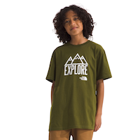 The North Face Kids' Graphic T Shirt Front_Flat