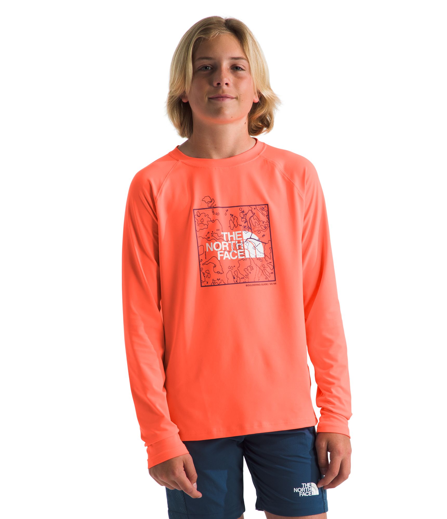 North face long sleeve t shirt junior online