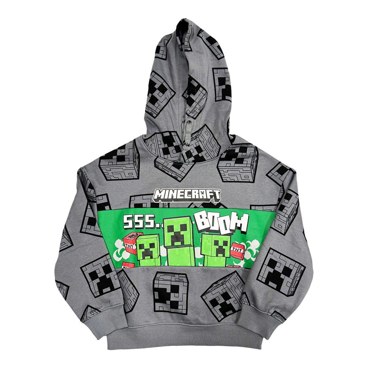 Image of Character Boys' Minecraft Graphic All Over Print Hoodie