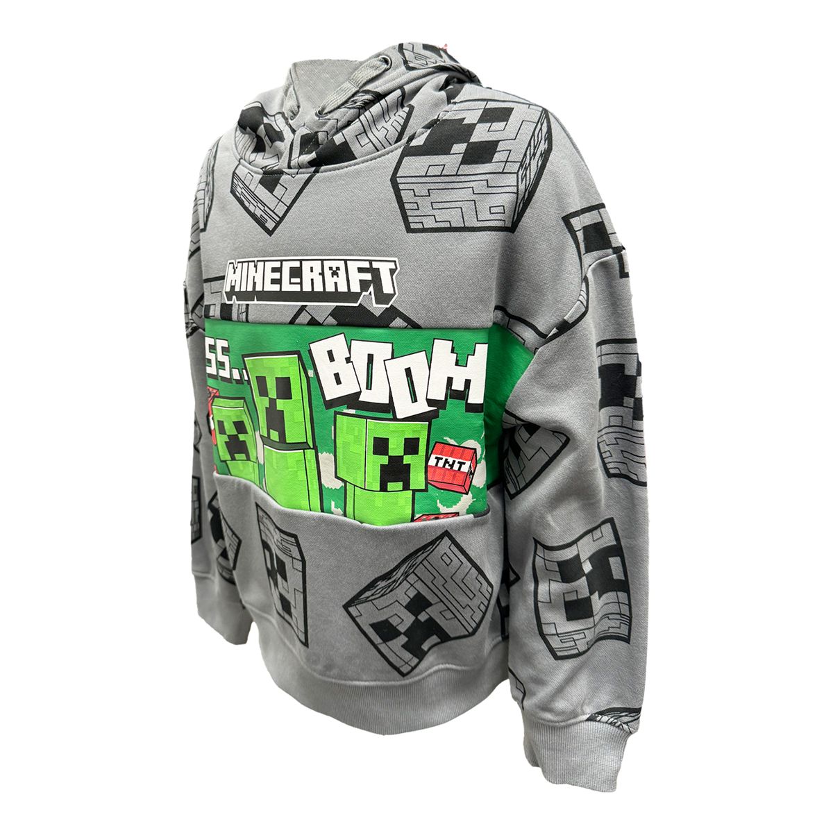 Character Boys' Minecraft Graphic All Over Print Hoodie