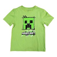 Character Boys' Minecraft Graphic T Shirt Front_Flat