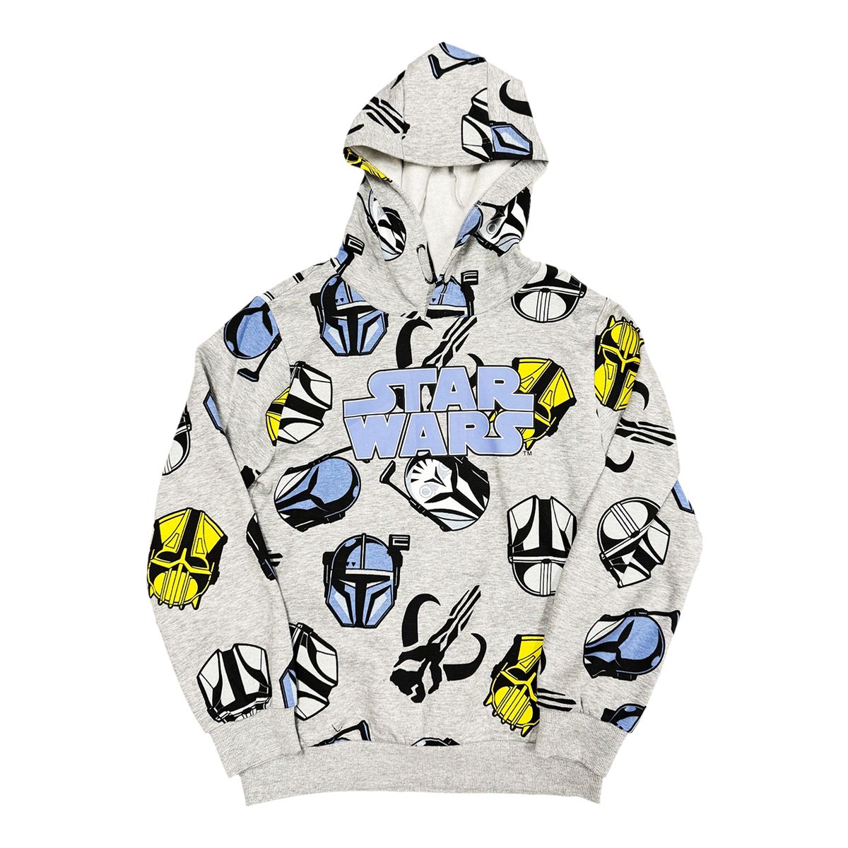 Character Boys' Mandalorian Graphic All Over Print Hoodie