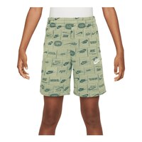 Nike Sportswear Club Collection SSNL All Over Print Shorts Front_Flat