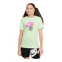 Nike Sportswear Kids' SSNL Boxy Graphic T Shirt Front_Flat