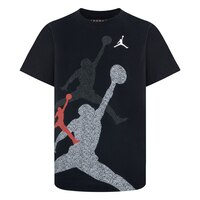 Jordan Boys' Gradient Stacked Jumpman T Shirt Front_Flat
