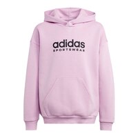 adidas Junior All SZN Hooded Sweatshirt Front_Flat