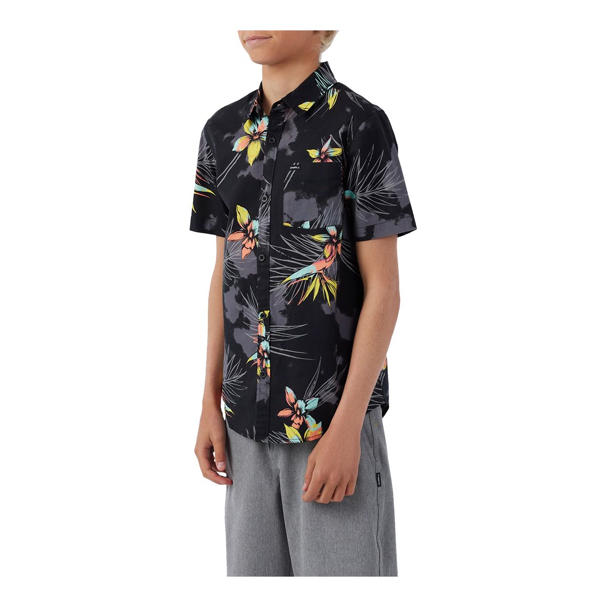 O'Neill Kids' Quiver Stretch Allover Print Shirt