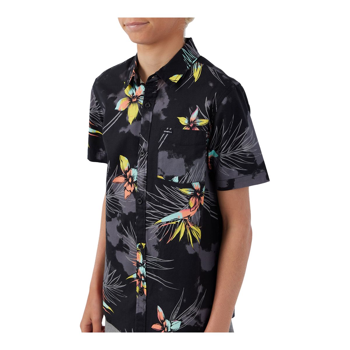 O'Neill Kids' Quiver Stretch Allover Print Shirt