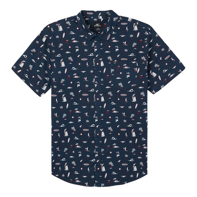 O'Neill Kids' Quiver Stretch Allover Print Shirt