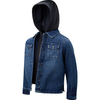 Ripzone Boys' Pierce Denim Jacket Front_Angled_Left