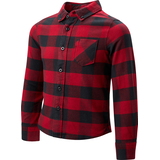 Ripzone Boys' Ghost Stretch Button Up Long Sleeve Shirt Front_Angled_Left