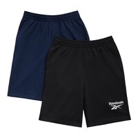 Reebok Youth Boys' Fleece Shorts - 2 Pack Front_Flat