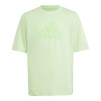 adidas Kids' Piqué Logo Tee Front_Flat