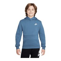 Nike Sportswear Kids' Club LBR Pullover Hoodie Front_Flat