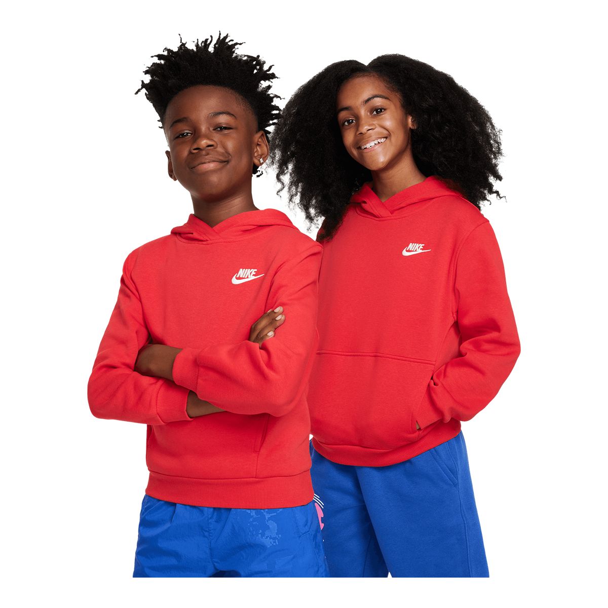 Nike Sportswear Kids' Club LBR Pullover Hoodie