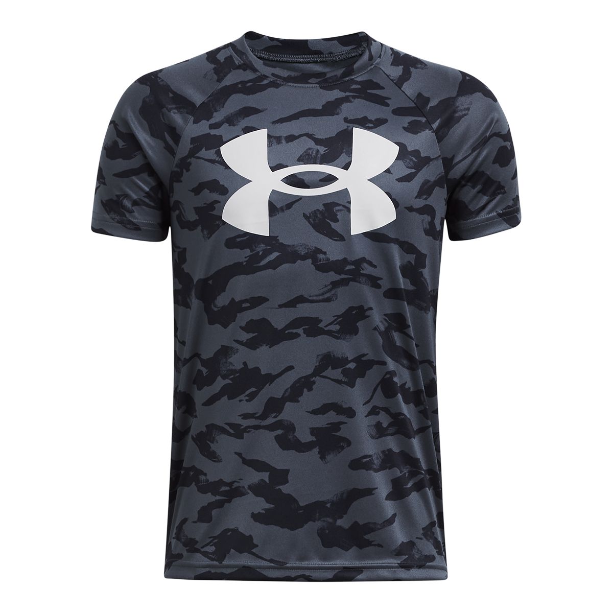 Under Armour Boys Tech Big Logo Printed T Shirt Sportchek 4928