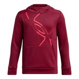 Under Armour Kids' Mega Logo Hoodie Front_Flat