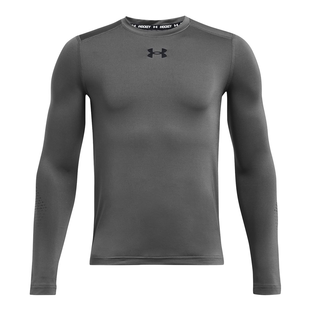 Under Armour Kids' Hockey Fitted Grippy Long Sleeve Baselayer Top