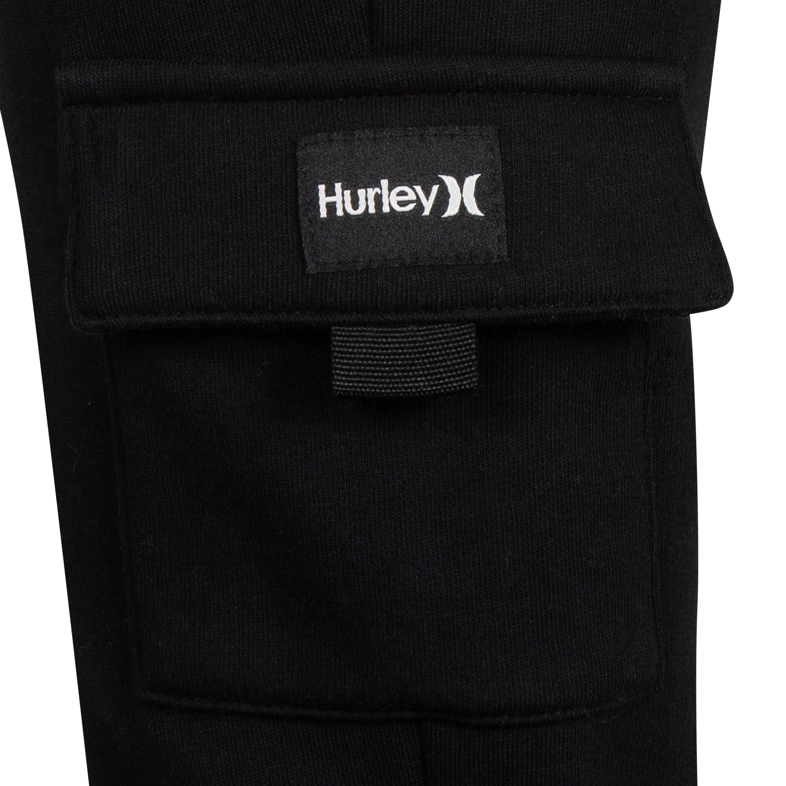 Hurley Boys' Cargo Fleece Jogger Pants