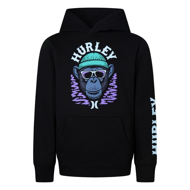 Hurley Boys' Monkey Graphic Fleece Hoodie