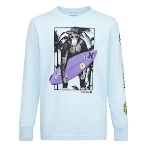 Hurley Boys' Still In Biz Long Sleeve T Shirt