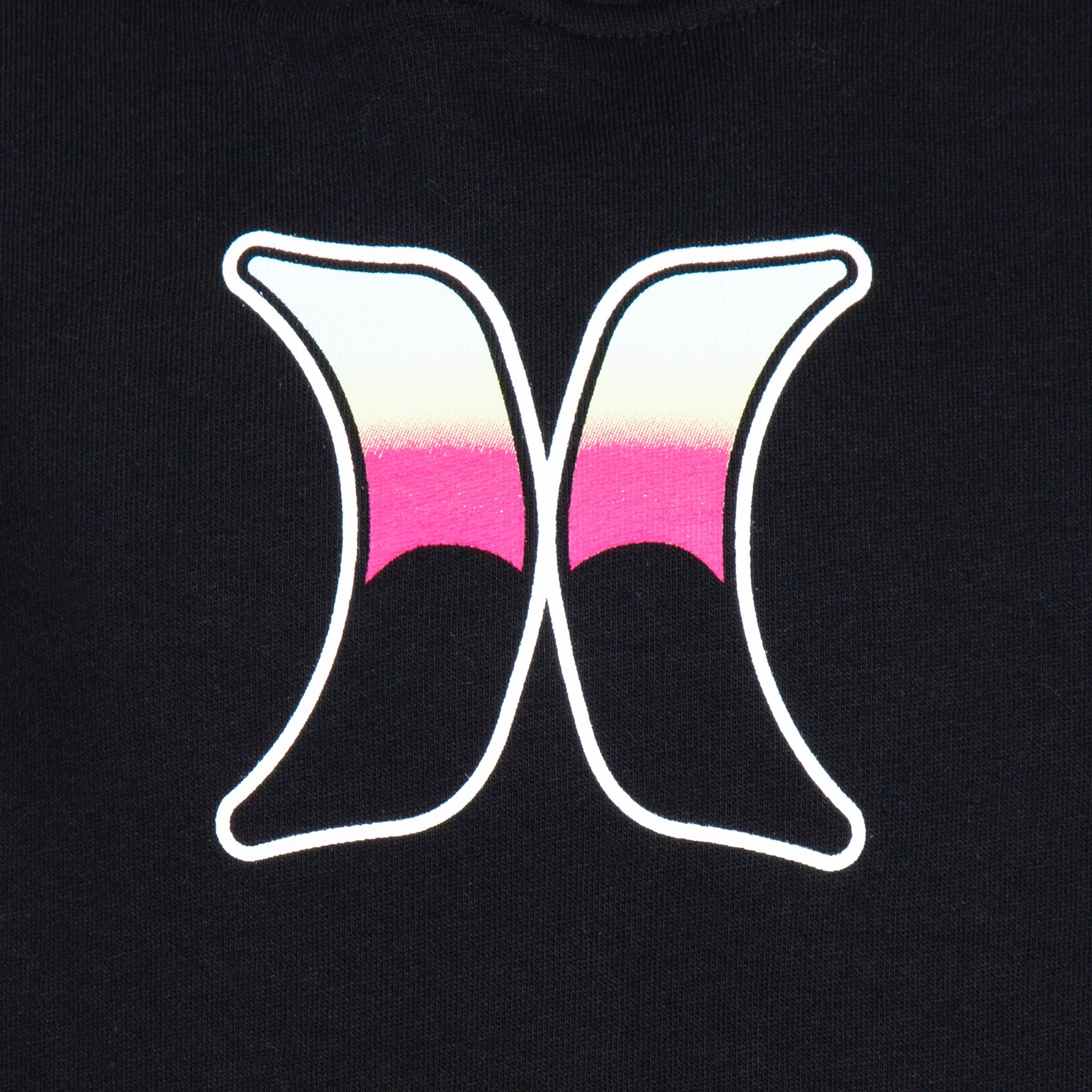 Hurley Boys' Graphic Hoooded Long Sleeve T Shirt