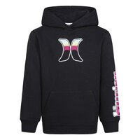 Hurley Boys' Graphic Hoooded Long Sleeve T Shirt Front_Flat