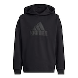 adidas Boys' Future Icons Logo Hoodie Front_Flat