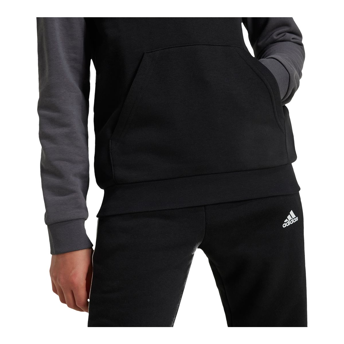 adidas Kids' Big Logo Colourblock Hoodie