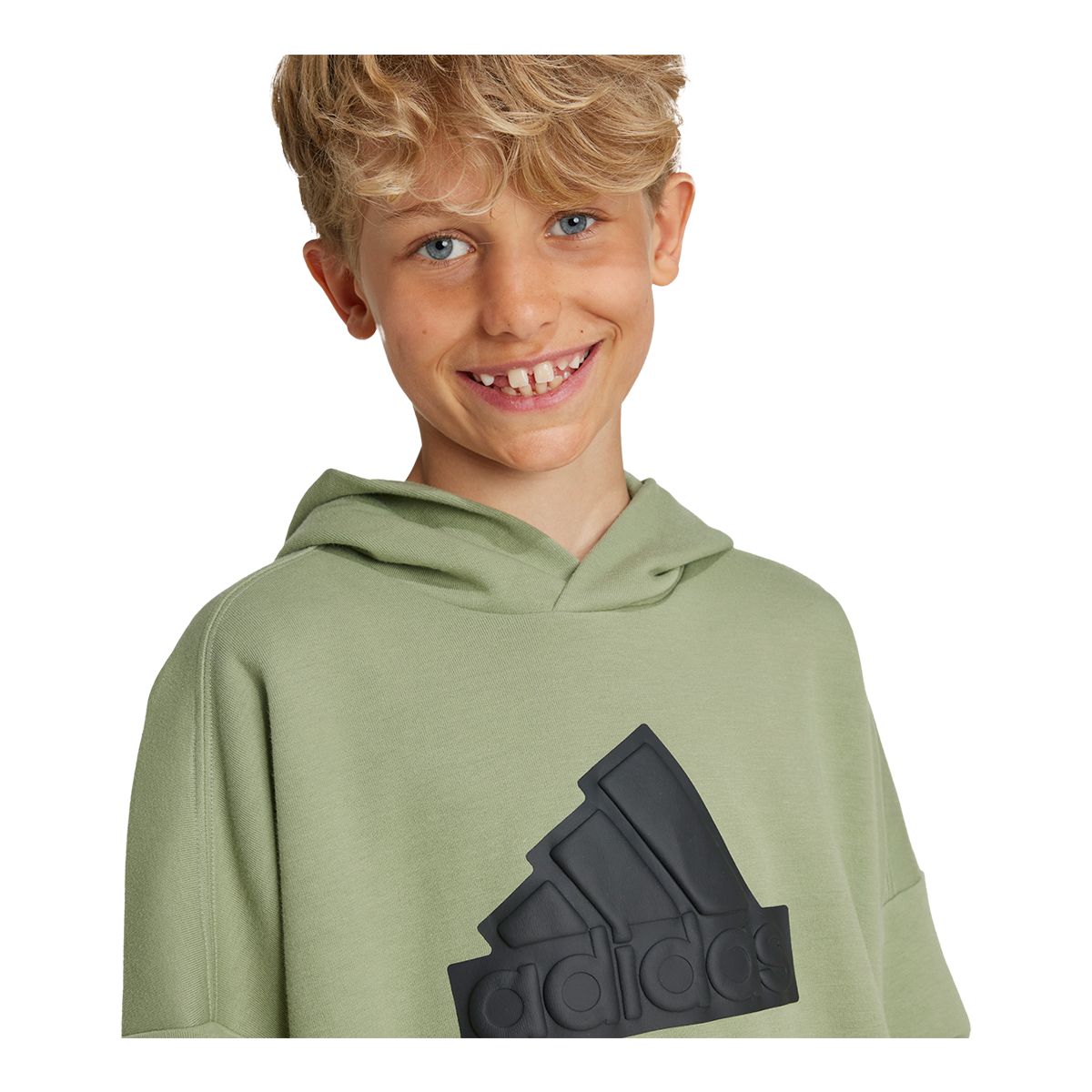 adidas Boys' Future Icons Logo Hoodie