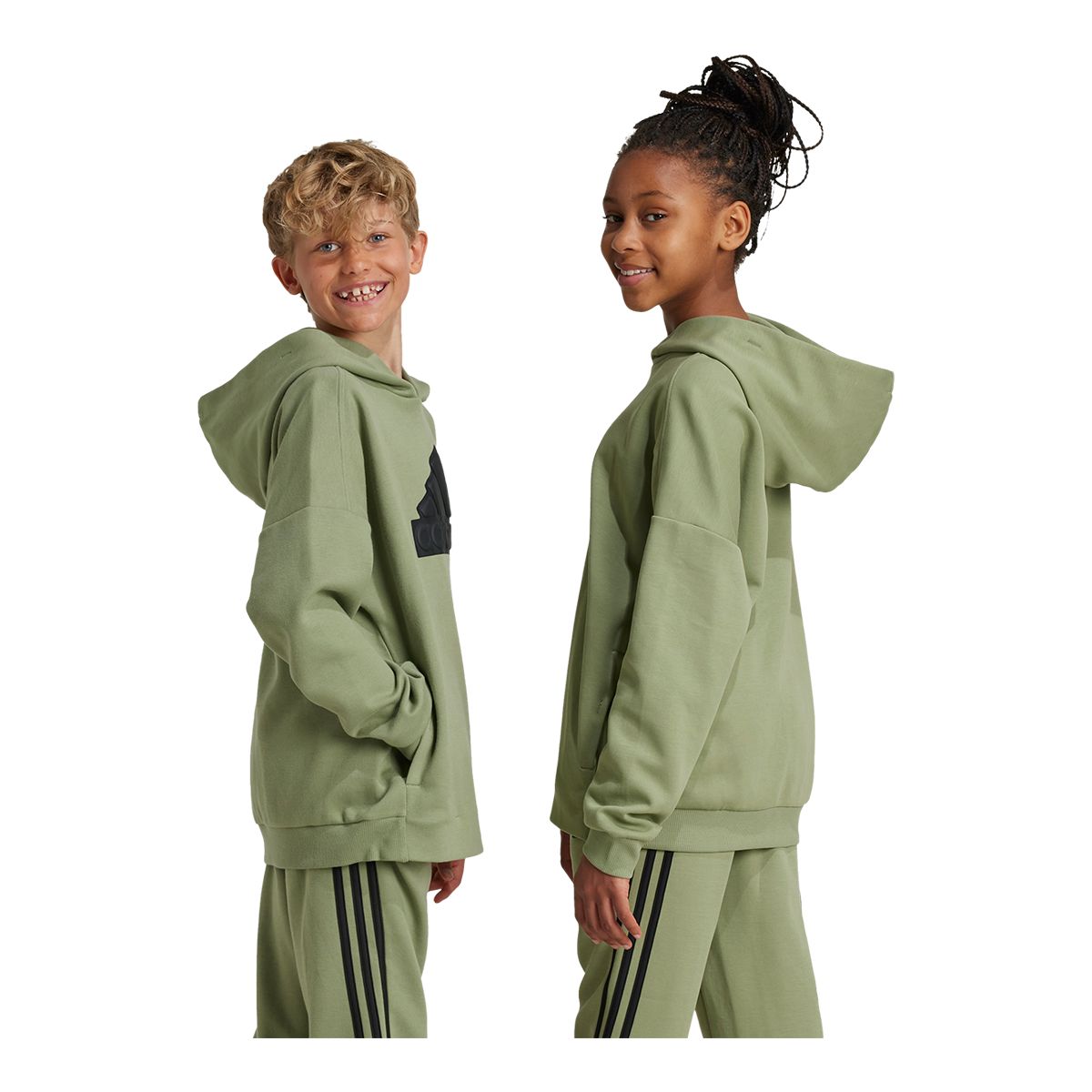 adidas Boys' Future Icons Logo Hoodie