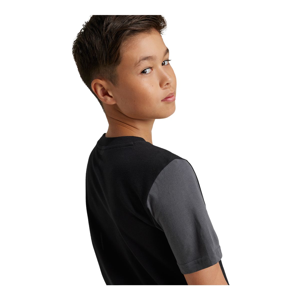 adidas Kids' Big Logo Colorblock T Shirt