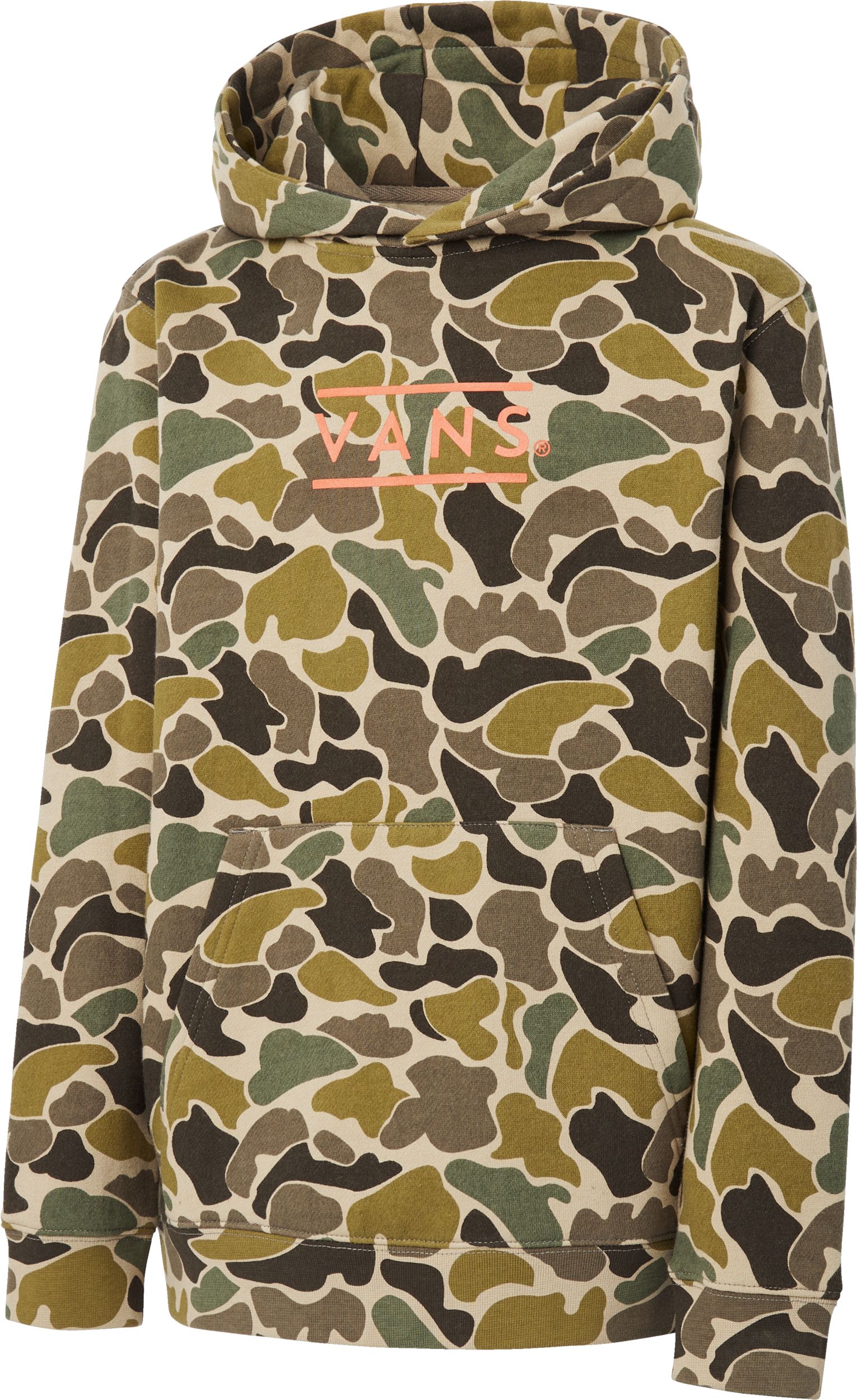 Vans Kids' Half Box Camo Pullover Hoodie