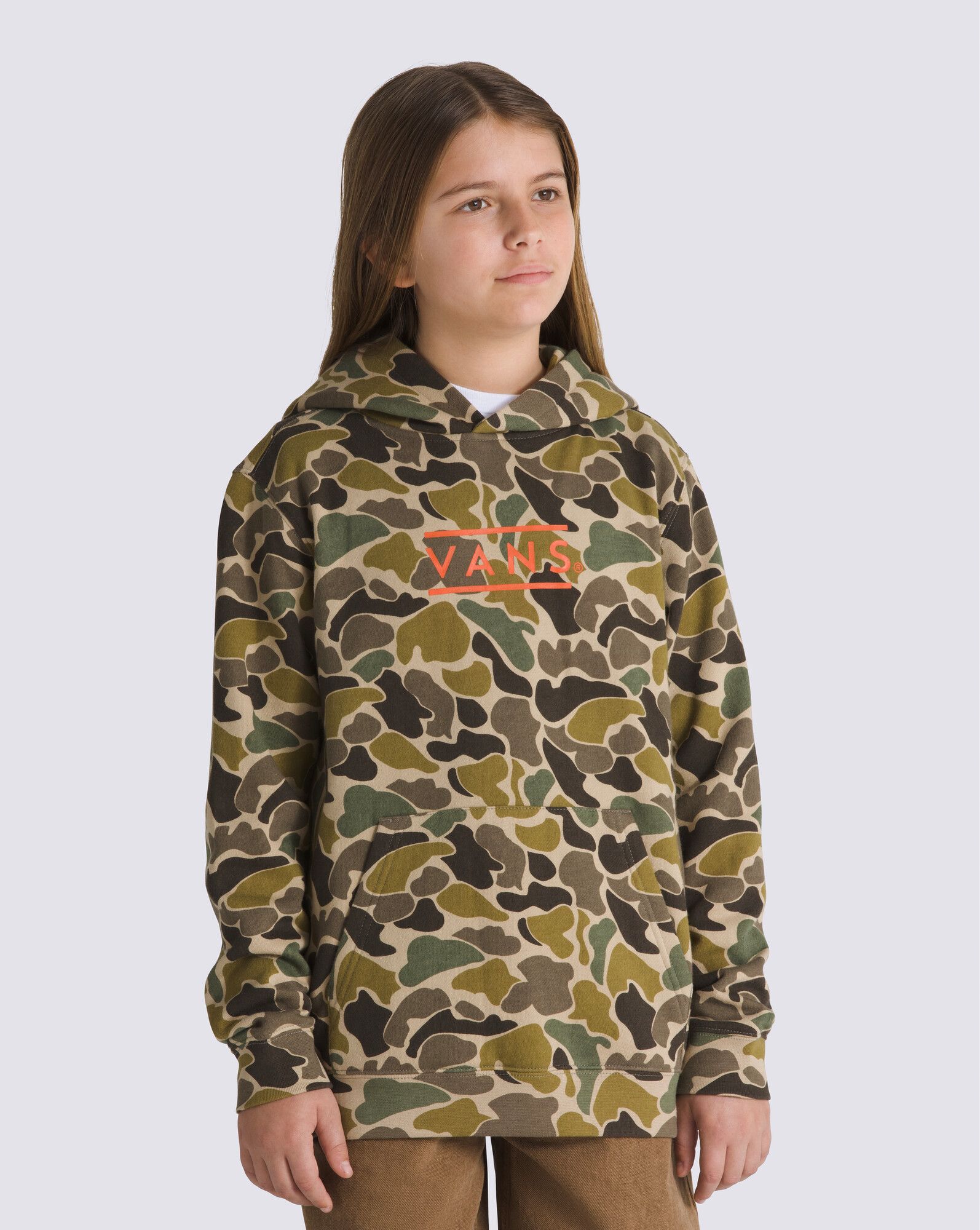 Vans Kids' Half Box Camo Pullover Hoodie