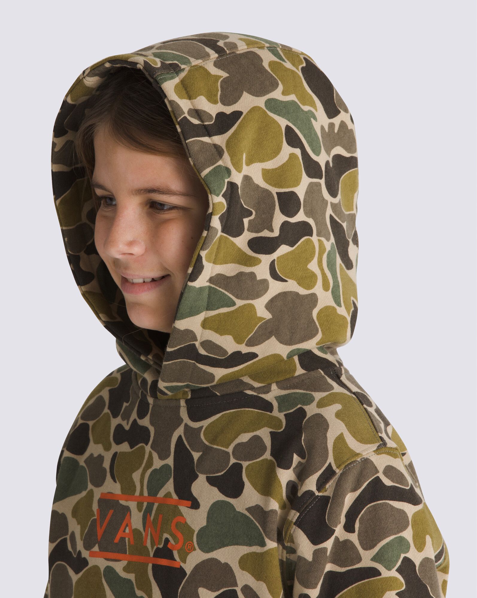 Camo hoodie vans best sale