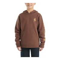 Carhartt Kids' Graphic Pullover Hoodie Front_Flat