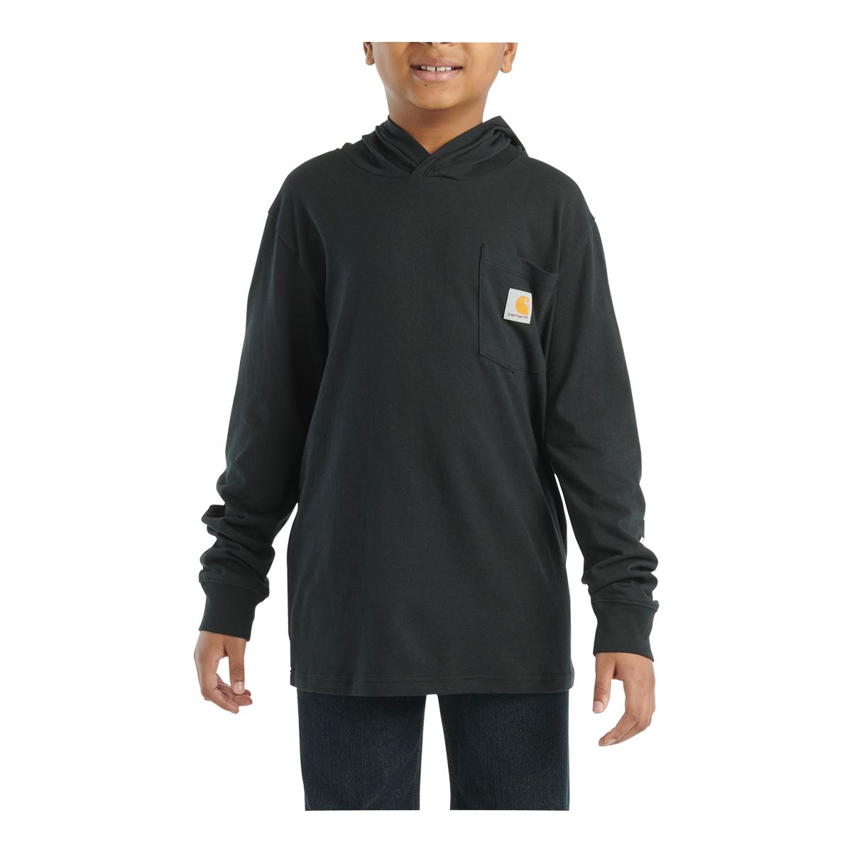Carhartt Kids' Hooded Long Sleeve T Shirt