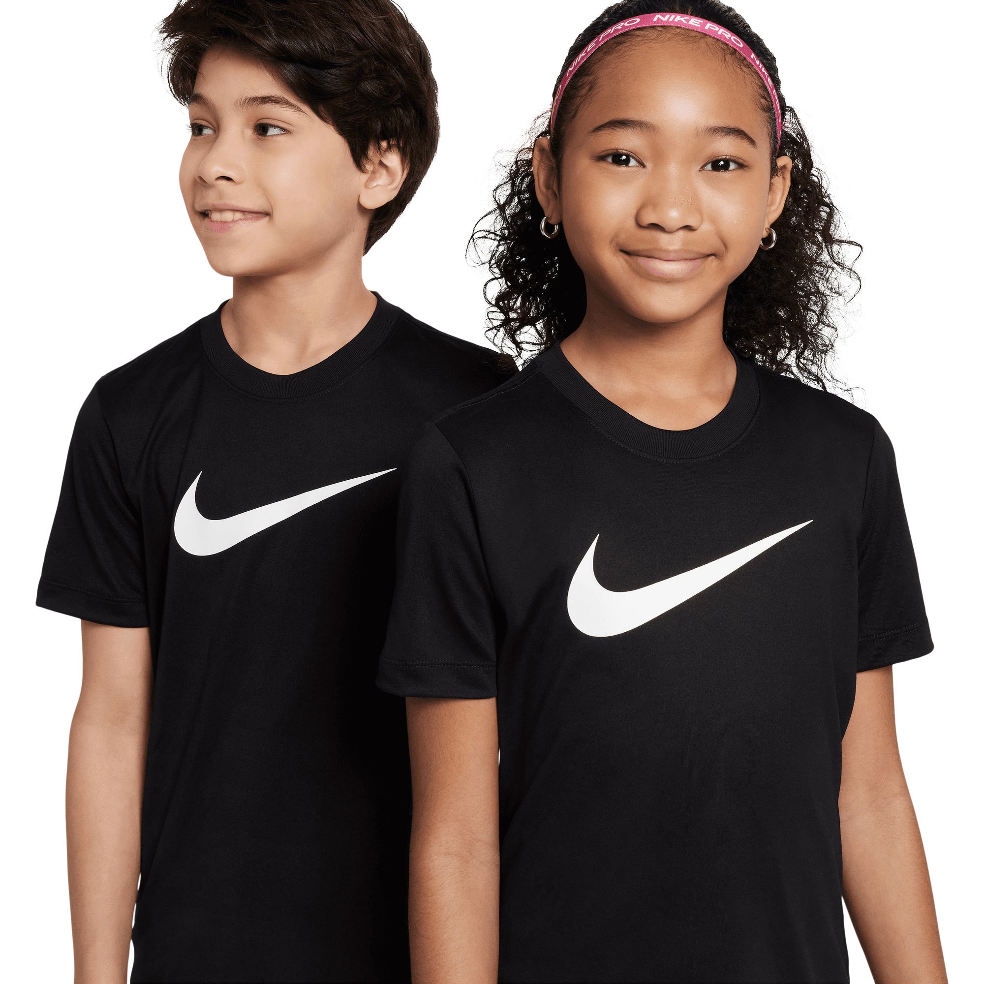 Nike Boys' Dri-FIT HBR Swoosh T Shirt