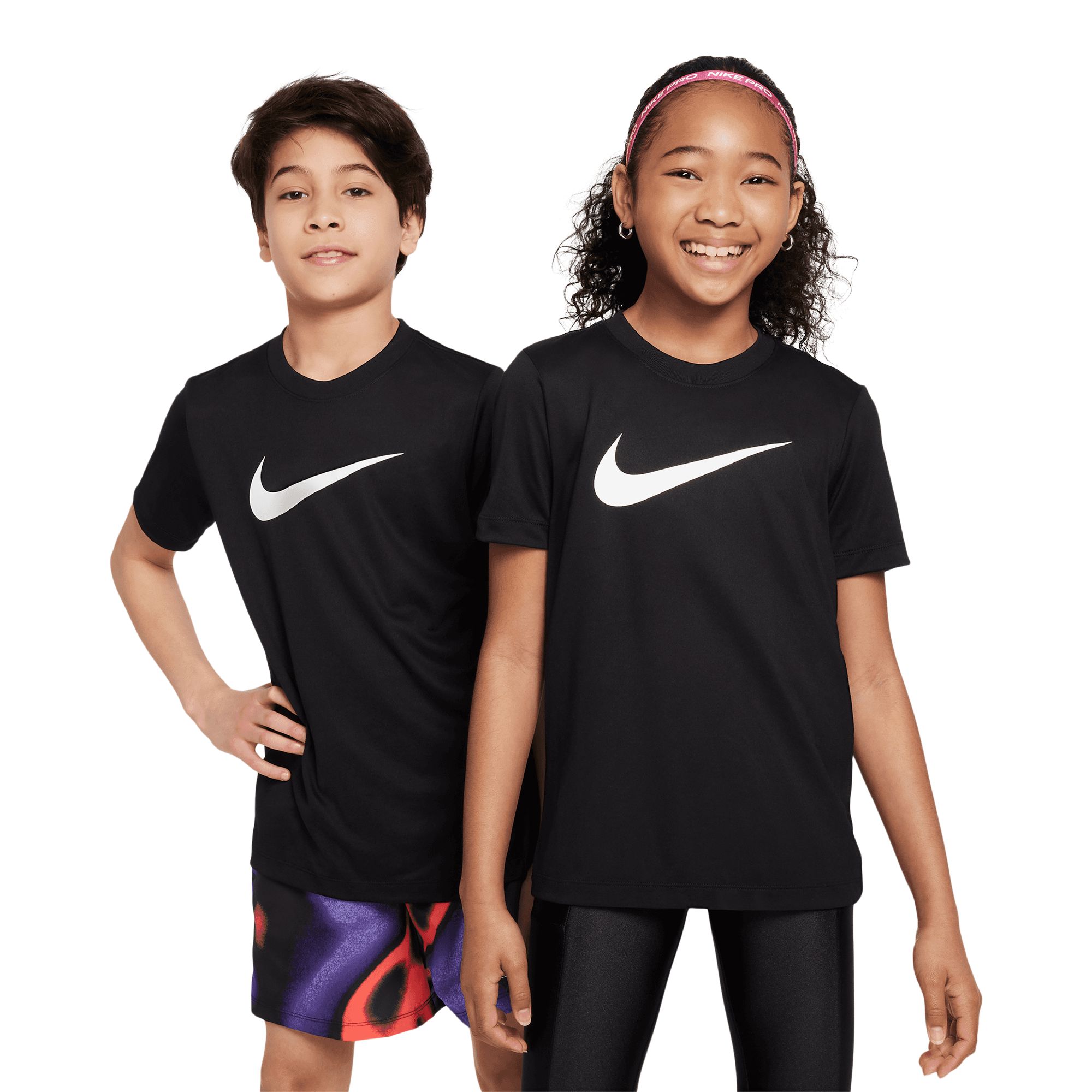 Nike Boys' Dri-FIT HBR Swoosh T Shirt