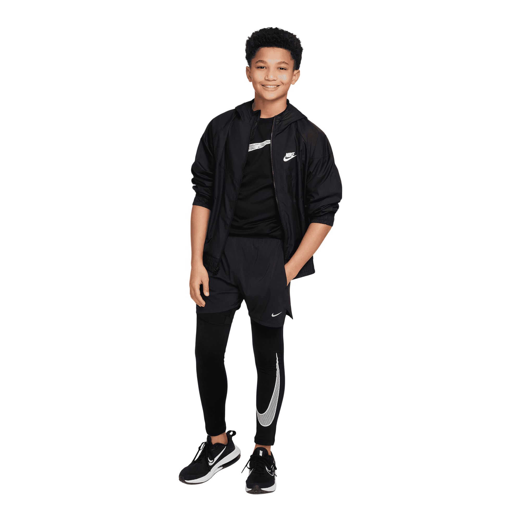 nike pro warm tights youth