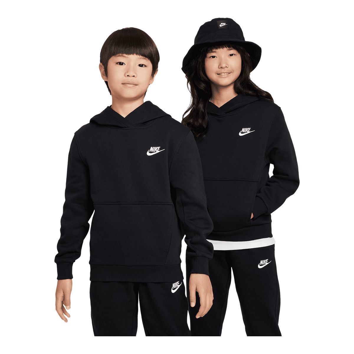 Nike Sportswear Boys' Club LBR Pullover Hoodie