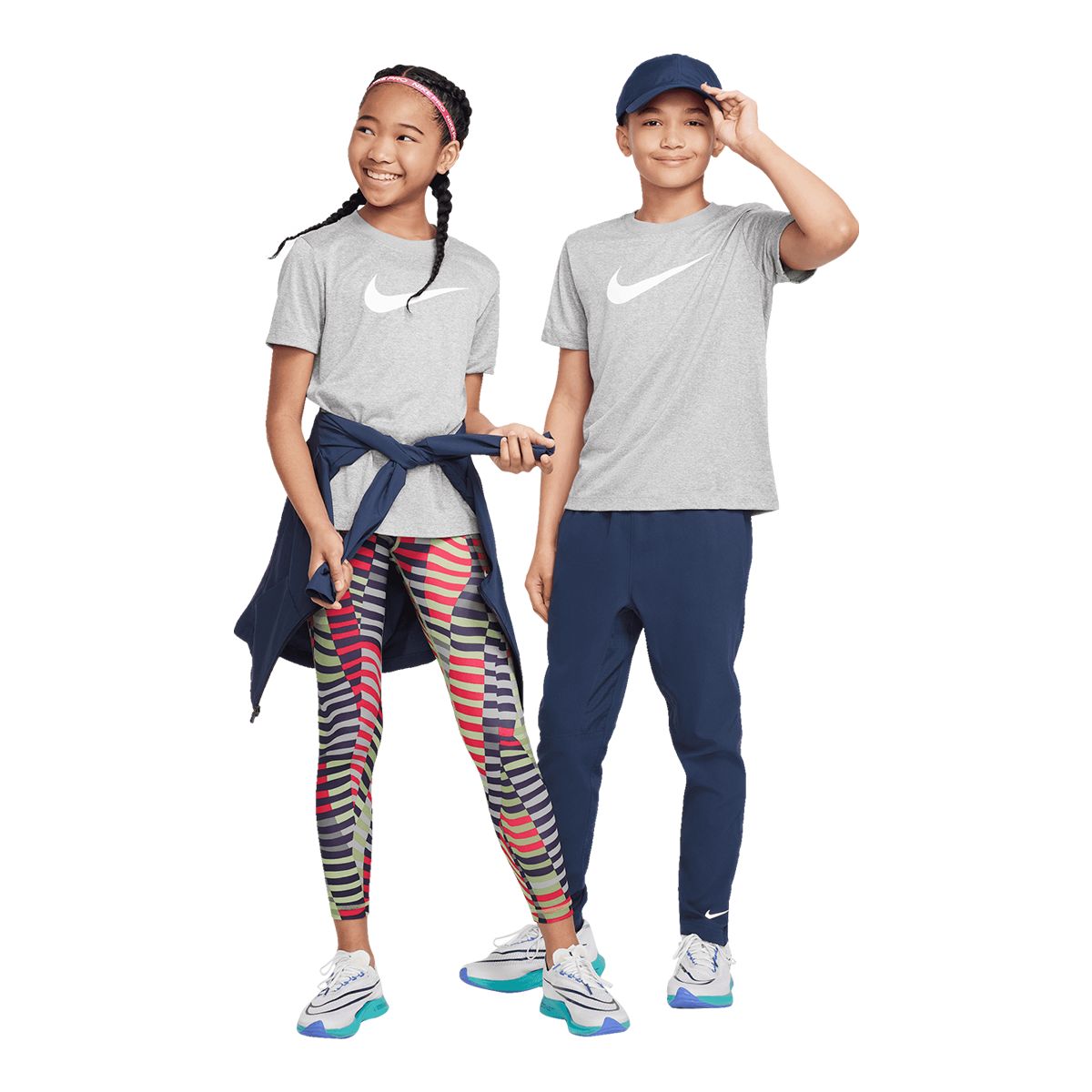 Nike Boys' Dri-FIT HBR Swoosh T Shirt