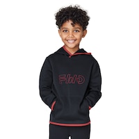 FWD Boys' Double Knit Hoodie Front_Flat